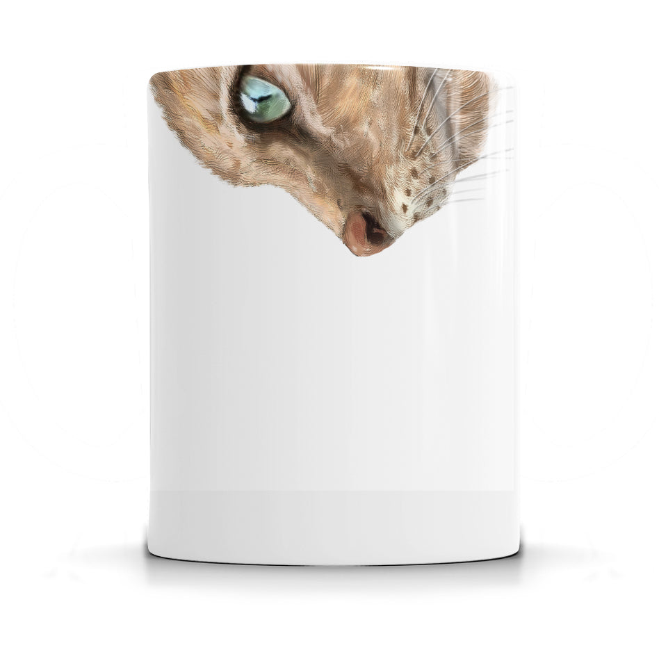 Tan Cat Snout Mug