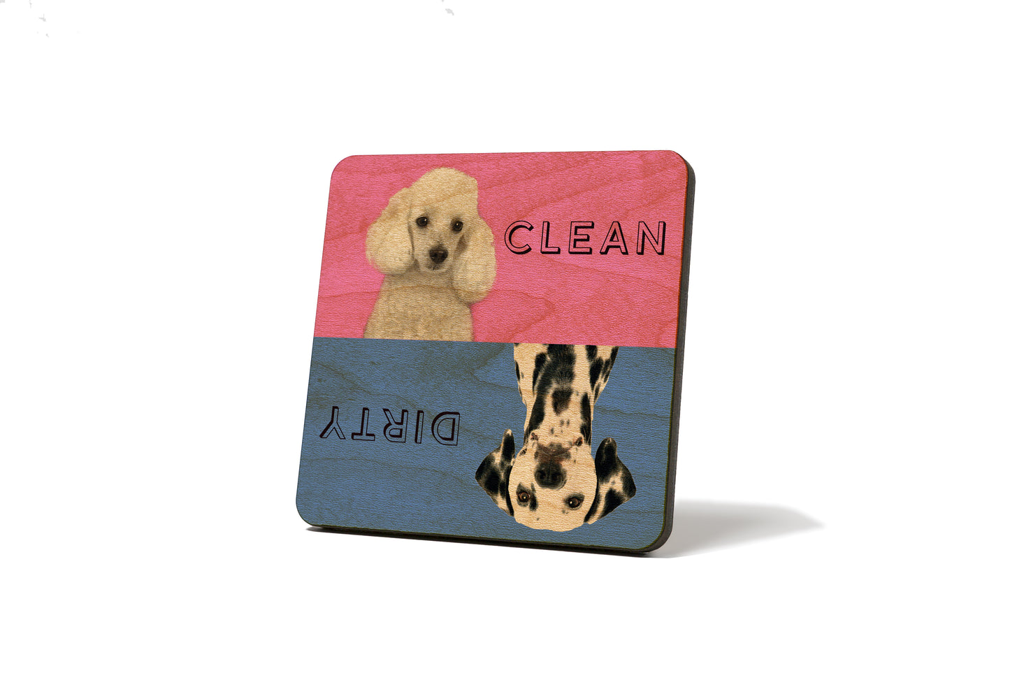 Dog Dirty Clean Dishwasher Magnet