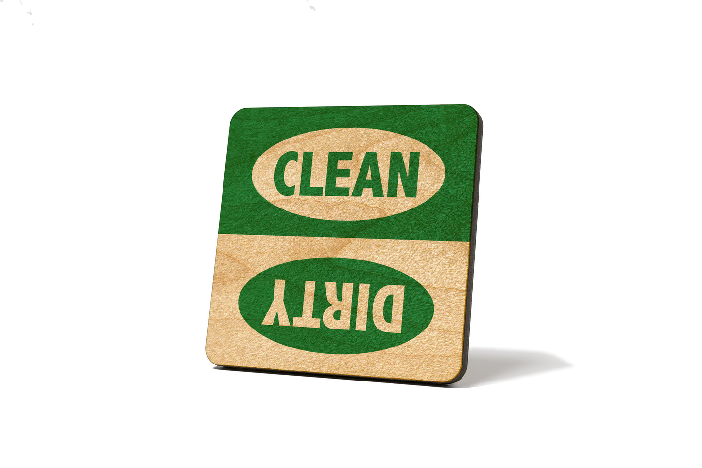 Green Dirty Clean Dishwasher Magnet