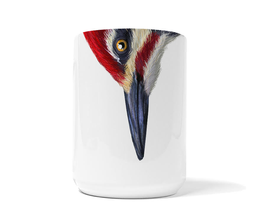 Woodpecker Pileated Snout Mug