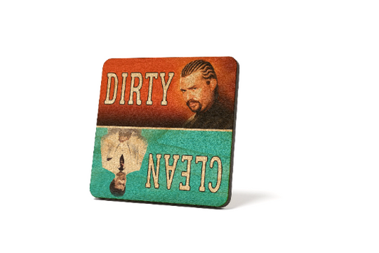 Kenny Powers - Jesse Gemstone Dirty Clean Dishwasher Magnet