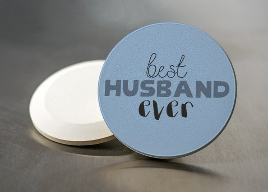 Best Husband Ever Car Coaster