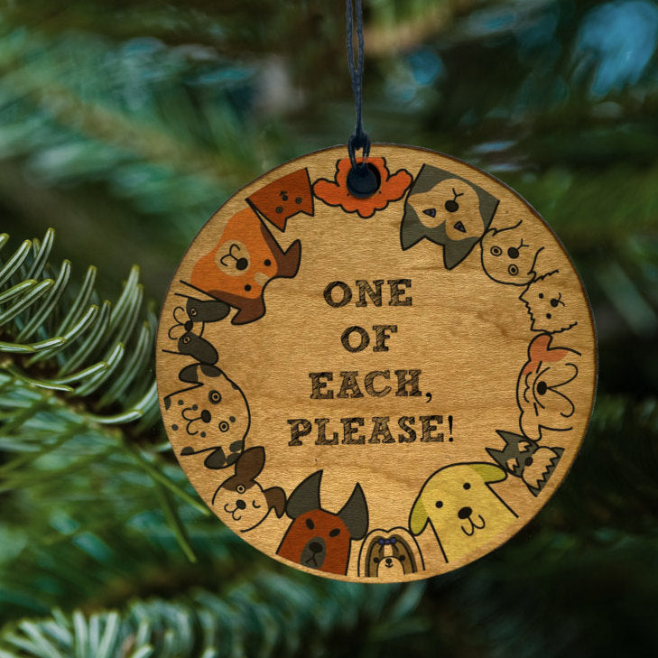 One Of Each, Please! Ornament
