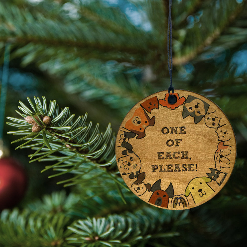 One Of Each, Please! Ornament