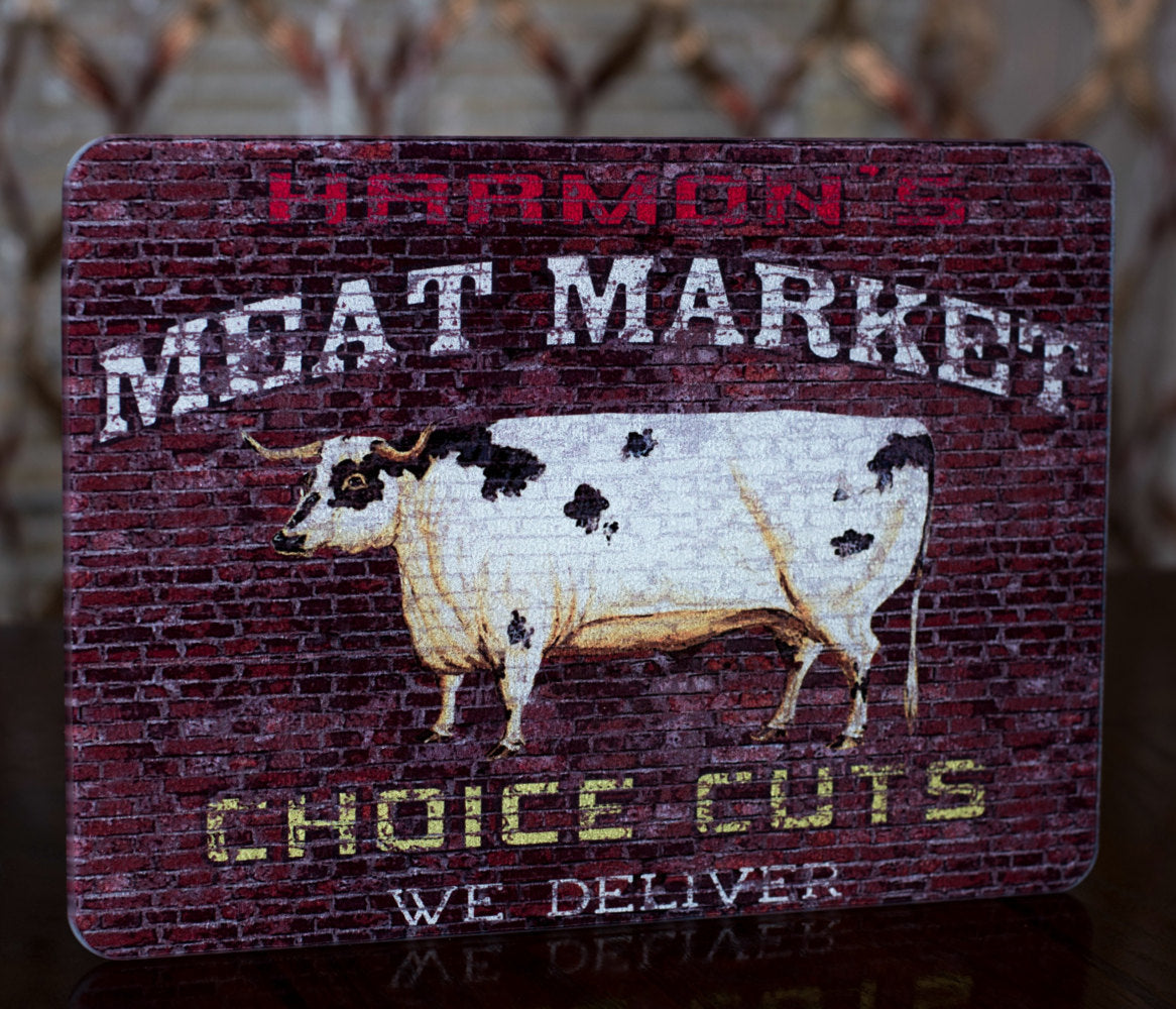 Farm Cow Cutting Board