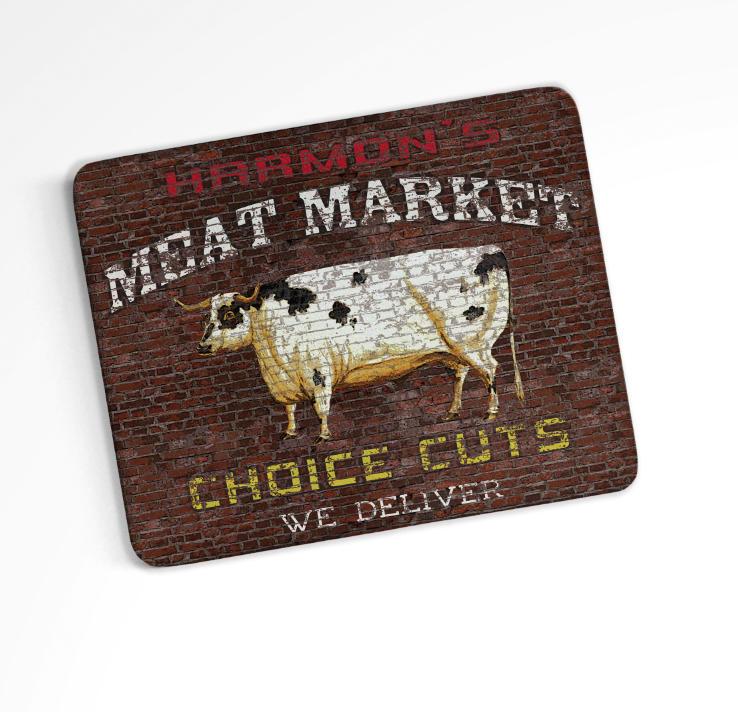 Farm Cow Cutting Board