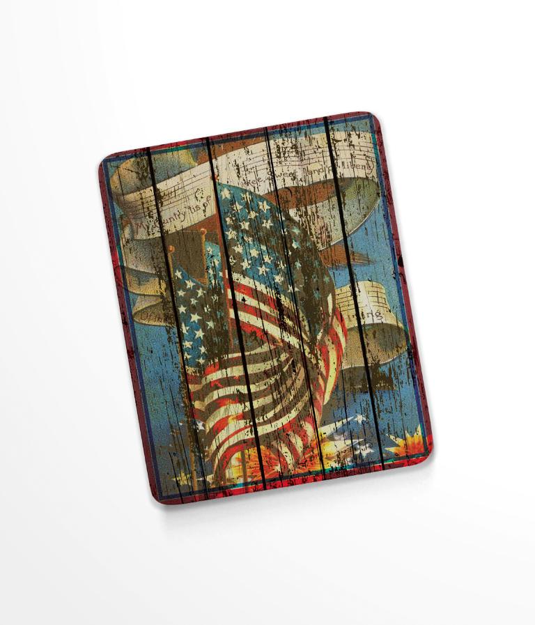 Old Glory Vintage American Flag Cutting Board