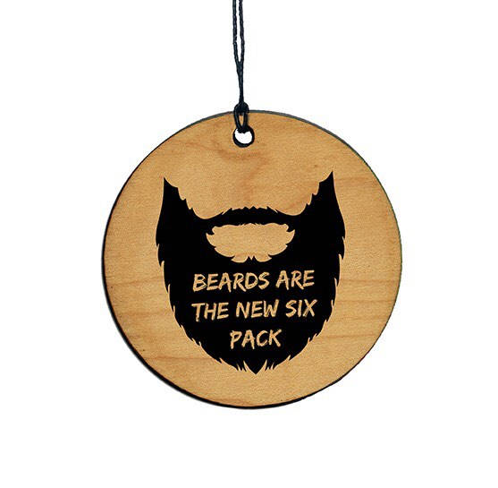 Beards Are the New Six Pack  Ornament