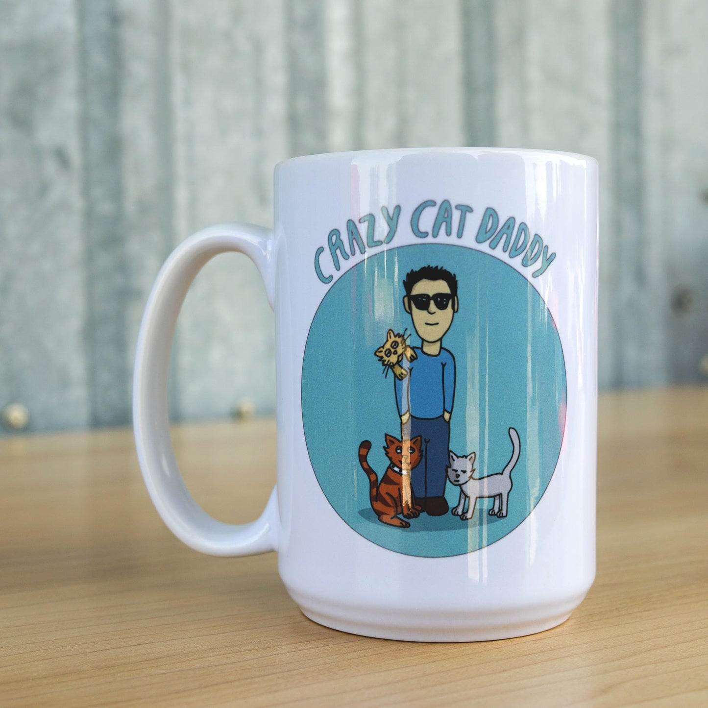 Crazy Cat Daddy Mug