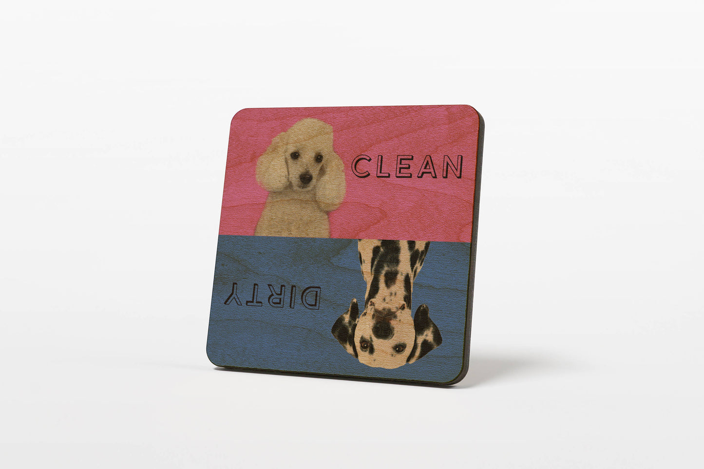 Dog Dirty Clean Dishwasher Magnet