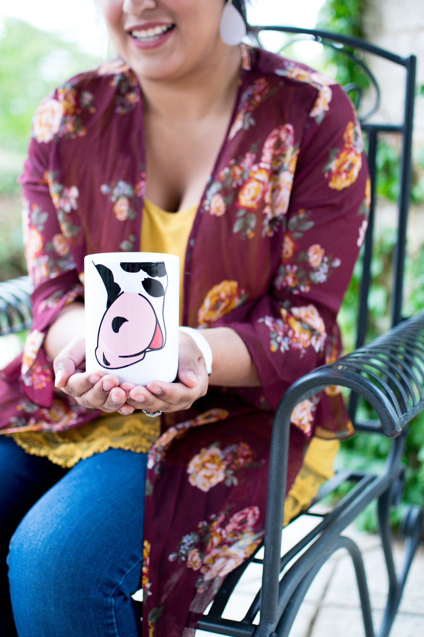 Cartoon Cow Snout Mug