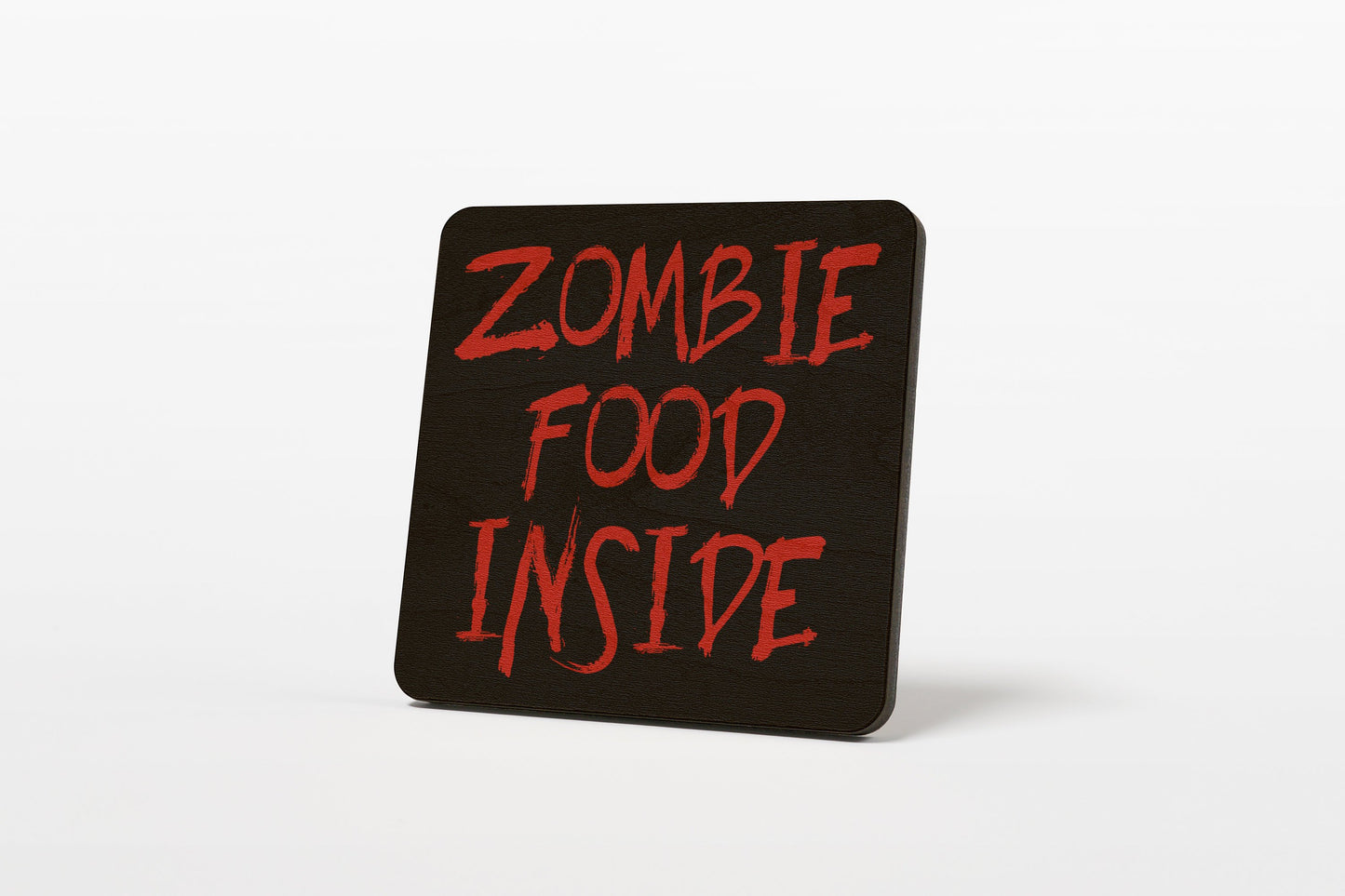 Zombie Food Inside Coaster