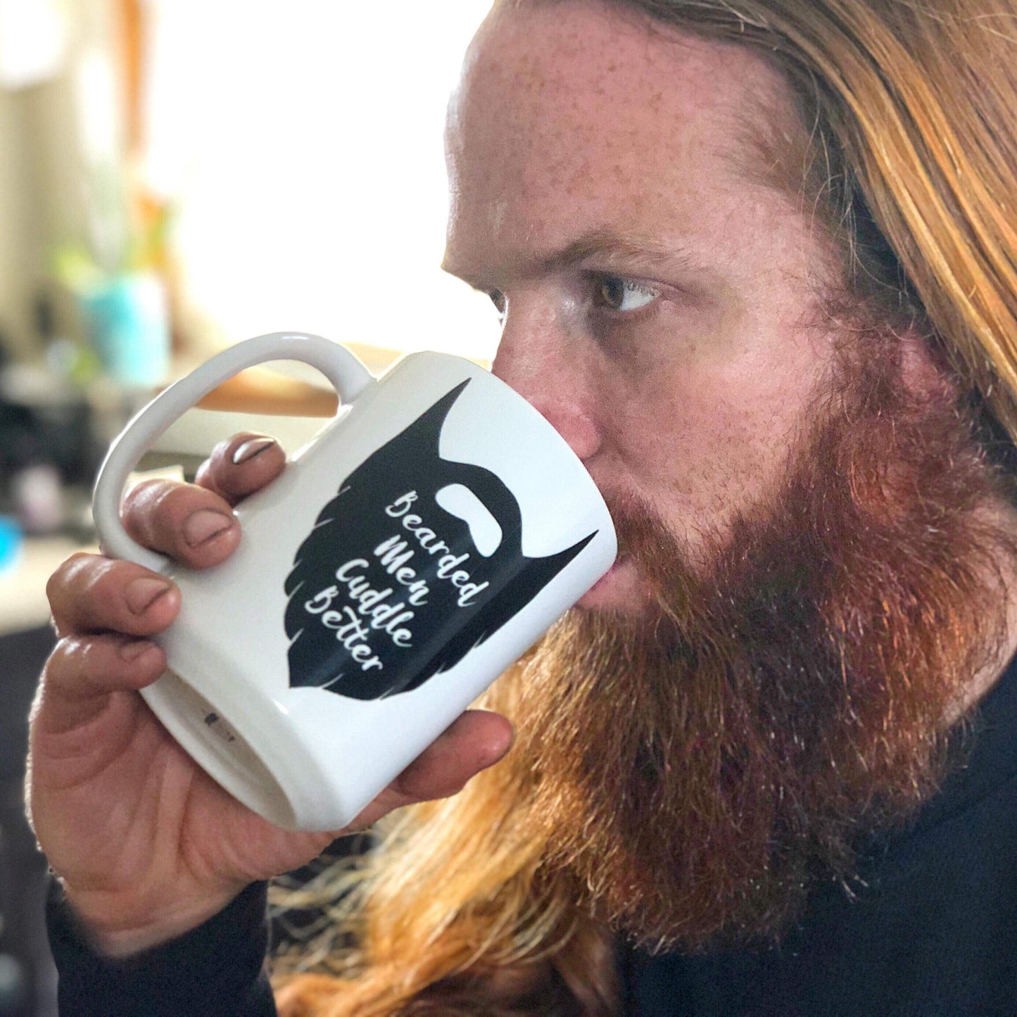 Bearded Men Cuddle Better Mug