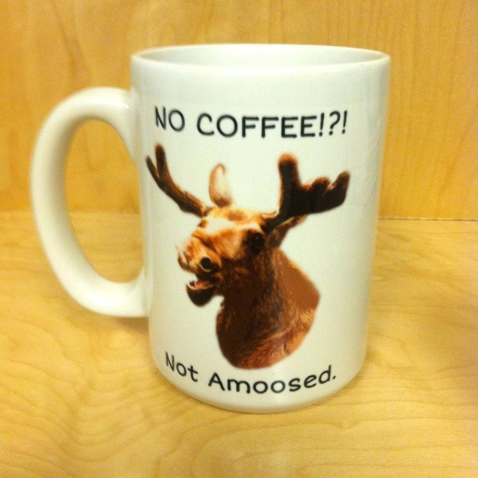 No Coffee Not Amoosed Mug