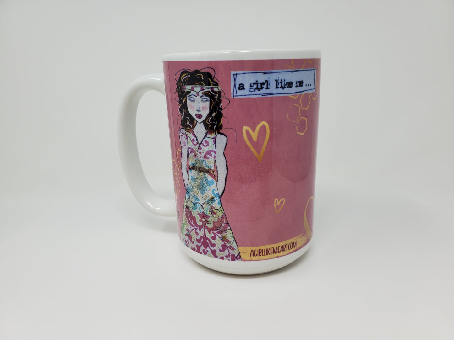 a girl like me... I wasn’t made to be subtle. Mug